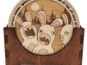 Coasters for glasses Hares